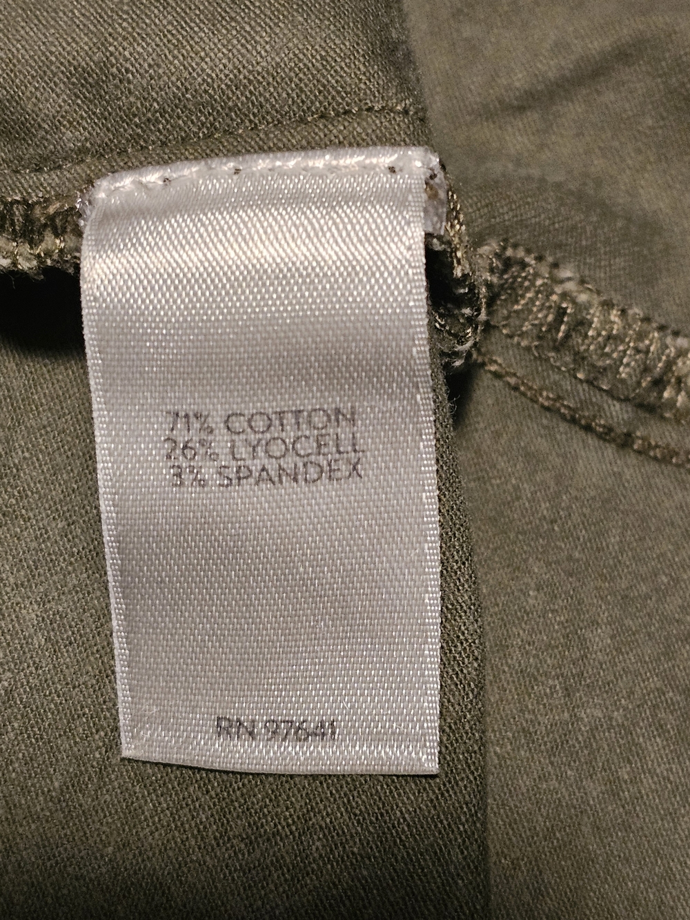 J. Jill Olive Green Elastic-Waist Bermuda Shorts - Picture 4 of 4